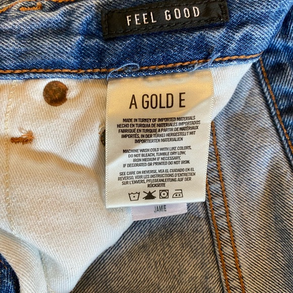 Agolde Jamie High-Rise Distressed Jean - Picture 9 of 10